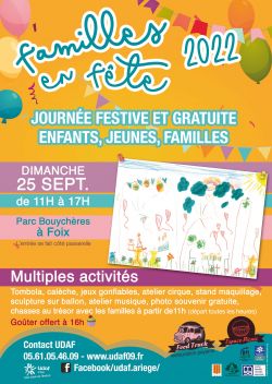 "Familles en fête", fête des familles en septembre